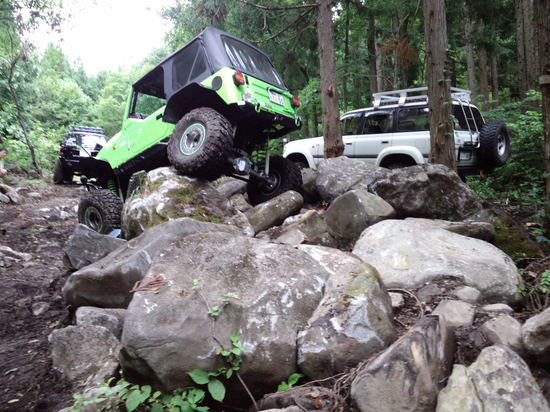Challenge Rock Crawling in あけの高原