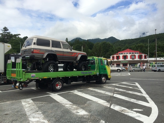 長野に登録納車